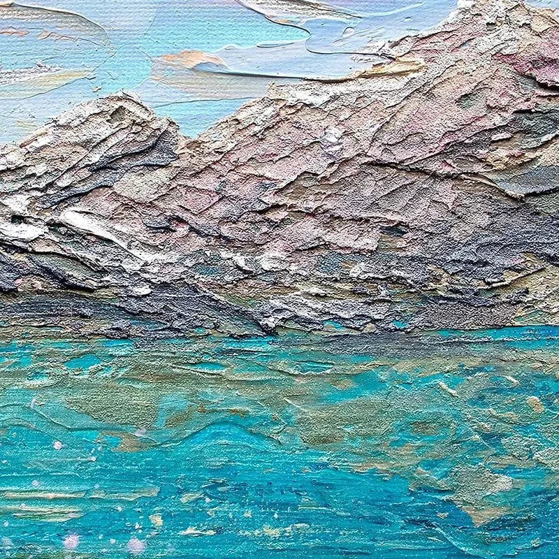 Peak Serenity Art Print Peak Serenity Art Print wall art product Nada Khatib