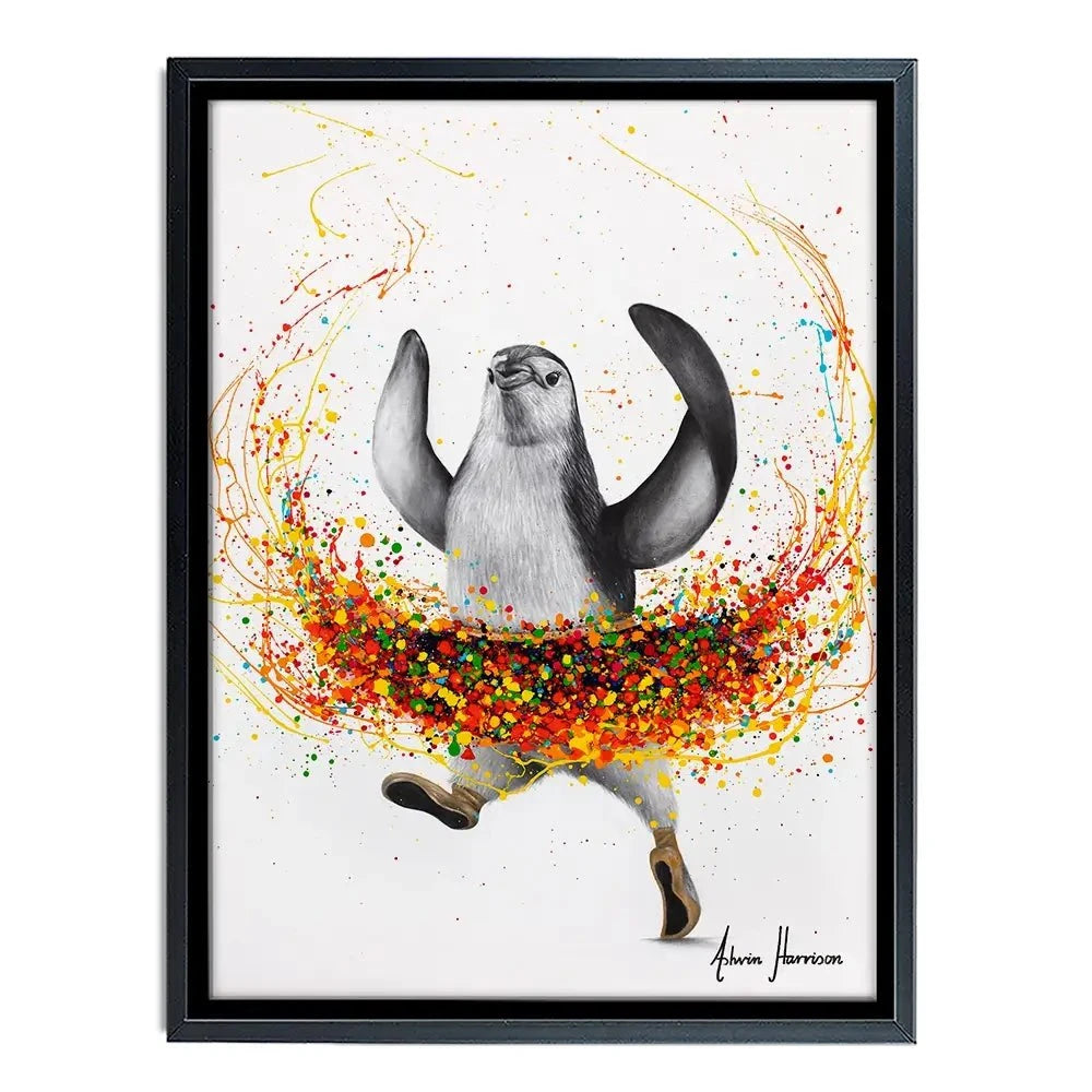 Penguin Ballet Canvas Print Penguin Ballet Canvas Print wall art product Ashvin Harrison