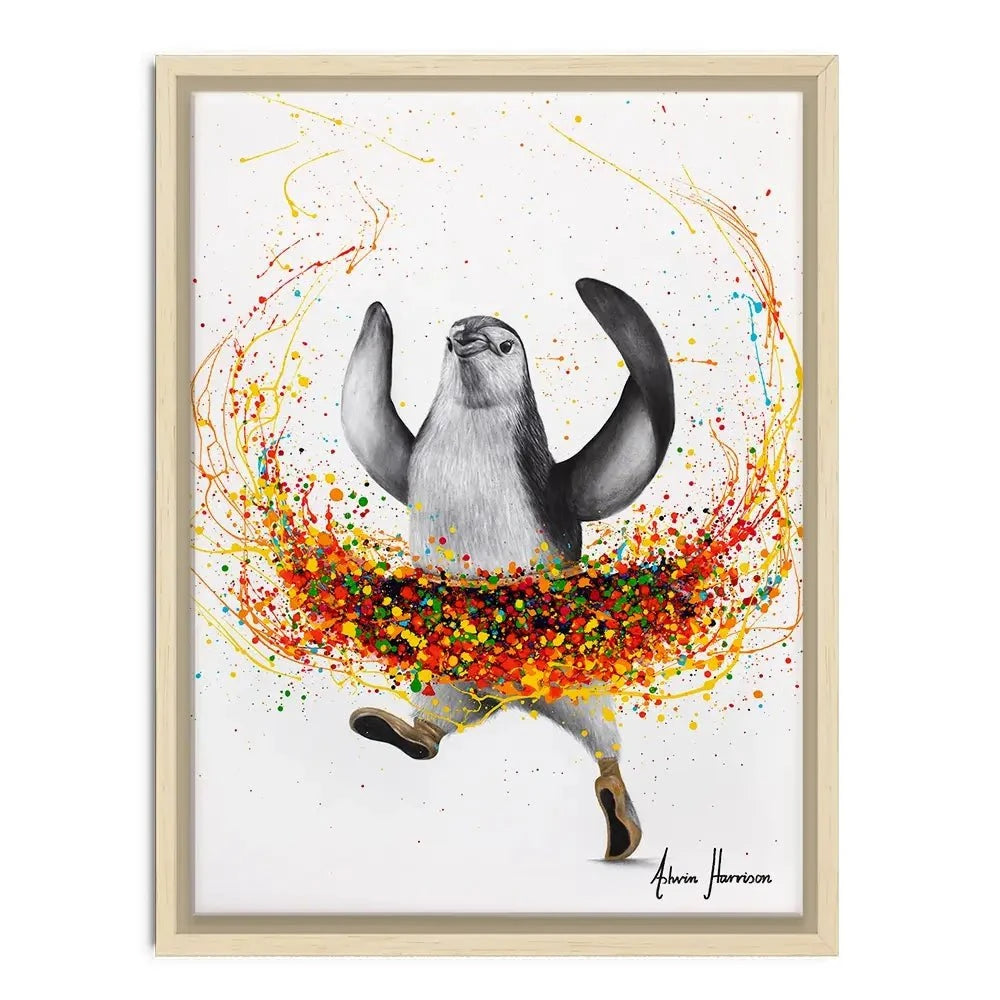 Penguin Ballet Canvas Print Penguin Ballet Canvas Print wall art product Ashvin Harrison
