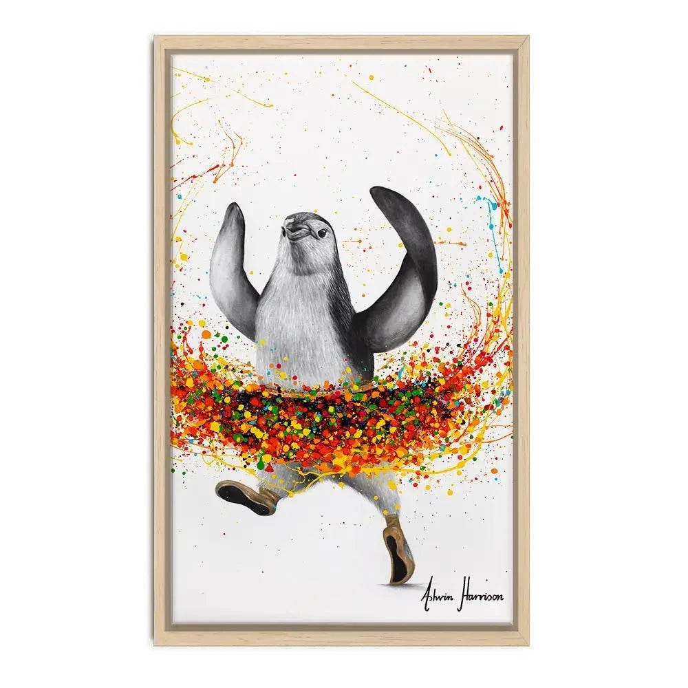Penguin Ballet Canvas Print Penguin Ballet Canvas Print wall art product Ashvin Harrison
