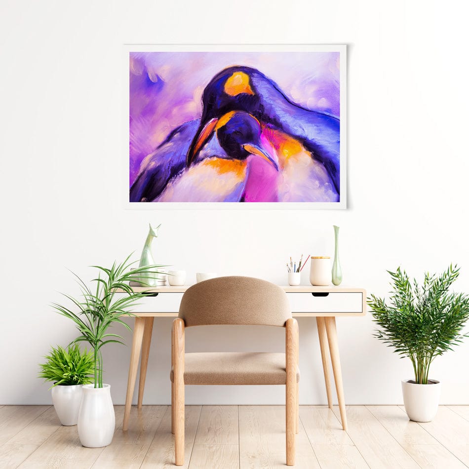 Penguin Love Art Print Penguin Love Art Print wall art product Ivailo Nikolov / Shutterstock