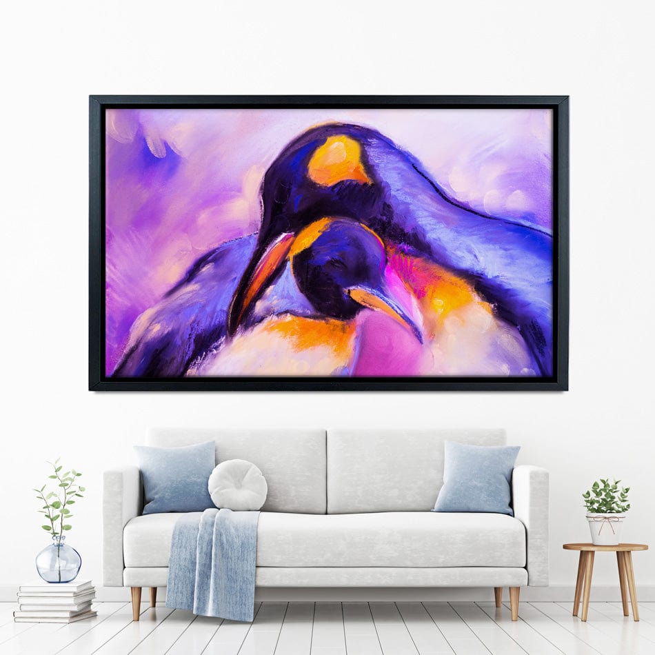 Penguin Love Canvas Print wall art product Ivailo Nikolov / Shutterstock