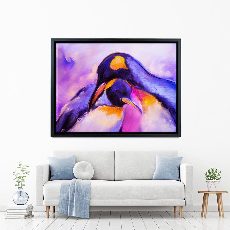Penguin Love Canvas Print wall art product Ivailo Nikolov / Shutterstock