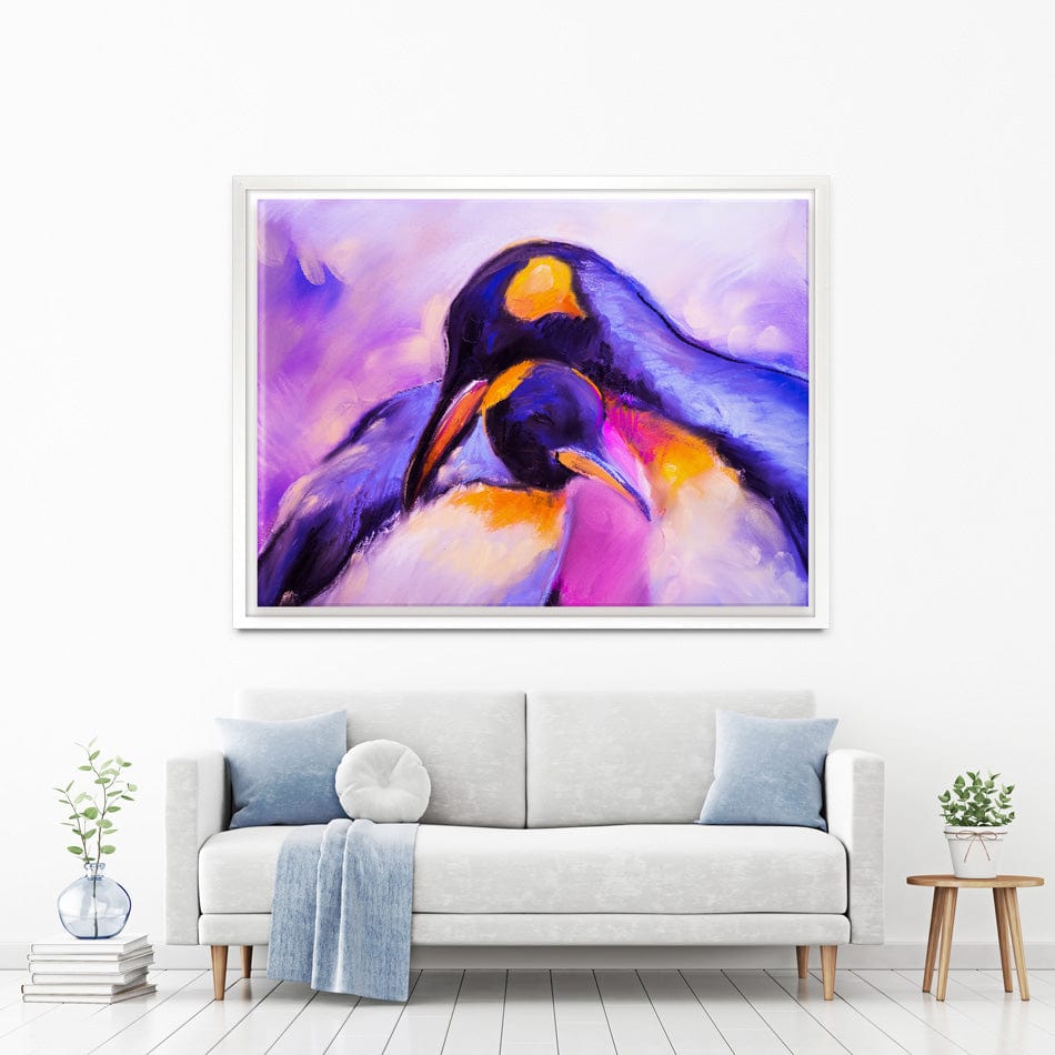 Penguin Love Canvas Print wall art product Ivailo Nikolov / Shutterstock