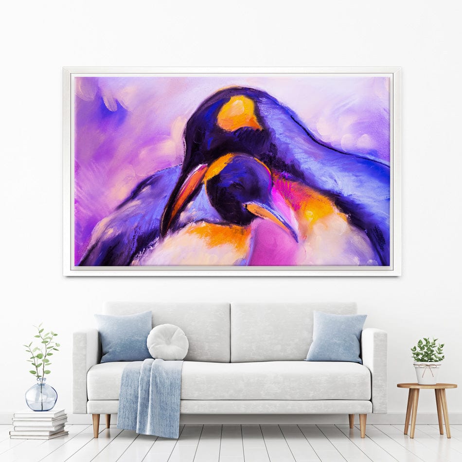 Penguin Love Canvas Print wall art product Ivailo Nikolov / Shutterstock