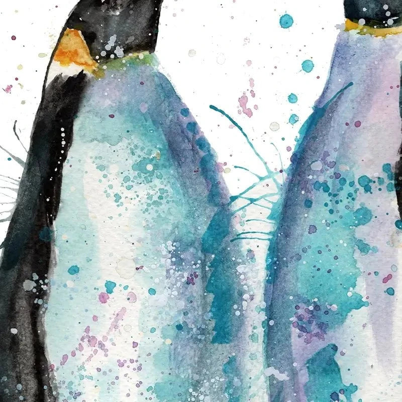 Penguins In Love Framed Art Print Penguins In Love Framed Art Print wall art product Jamie Taylor