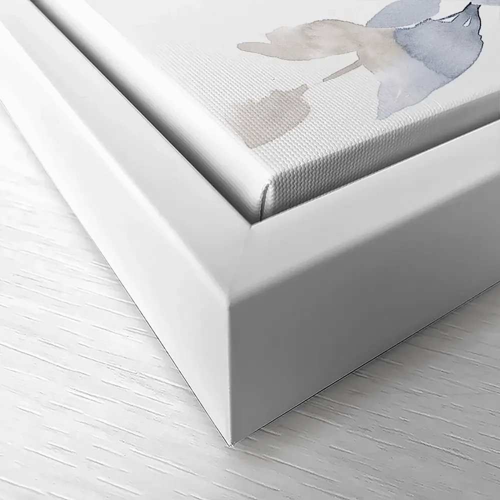 Peonies In Grey Canvas Print Peonies In Grey Canvas Print wall art product Jennifer Goldberger