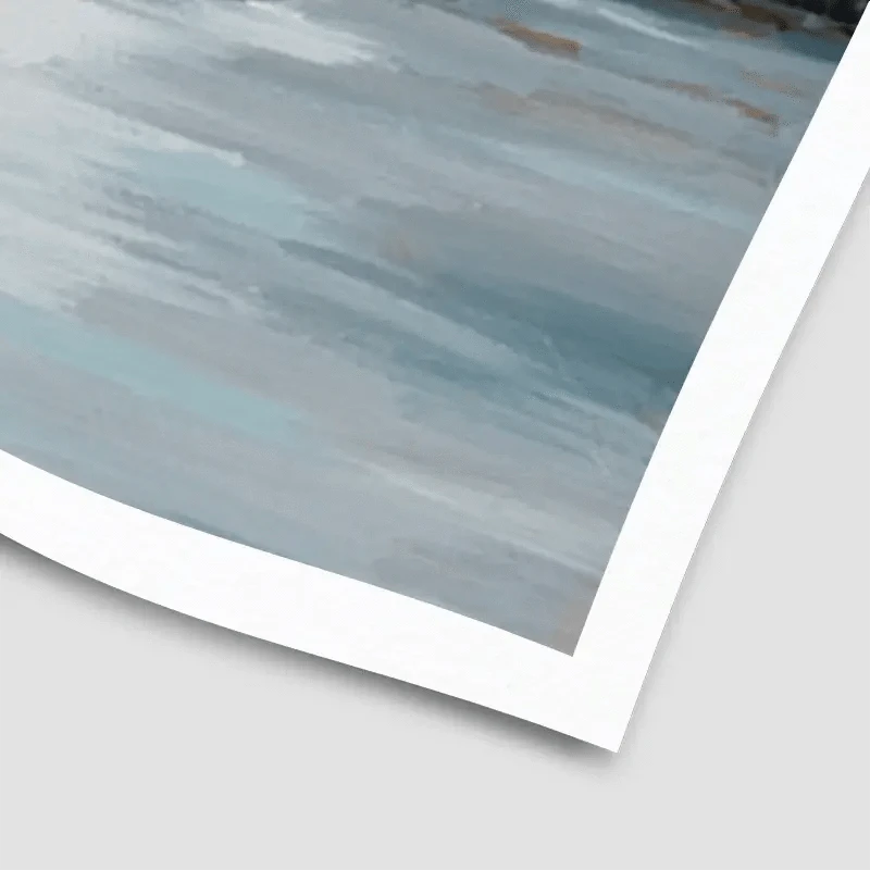 People In The Rain Art Print People In The Rain Art Print wall art product CHENYU ARTS / Shutterstock