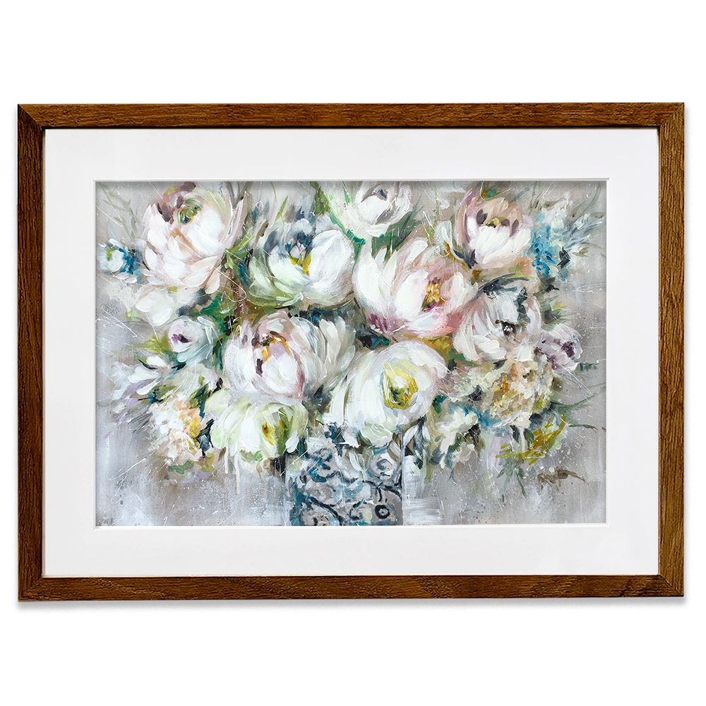 Perfect Peonies Framed Art Print Perfect Peonies Framed Art Print wall art product Nicola Jane Rowles