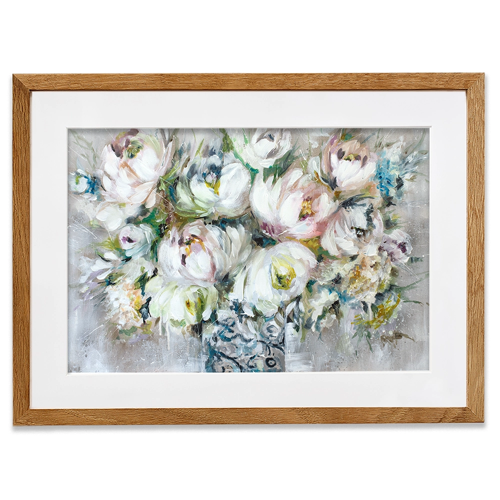 Perfect Peonies Framed Art Print Perfect Peonies Framed Art Print wall art product Nicola Jane Rowles