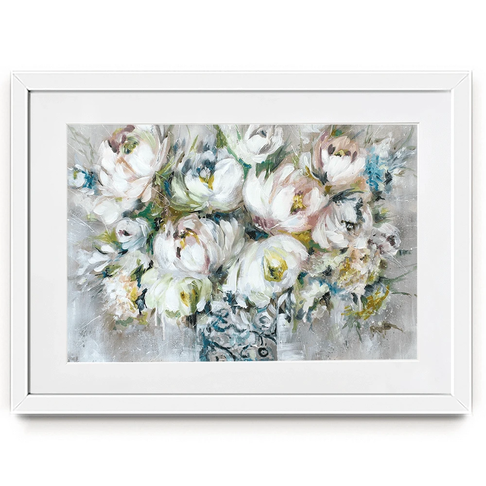 Perfect Peonies Framed Art Print Perfect Peonies Framed Art Print wall art product Nicola Jane Rowles