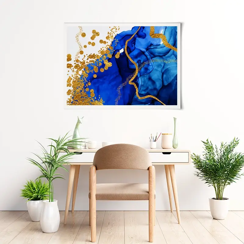 Persian Blue Art Print Persian Blue Art Print wall art product CARACOLLA / Shutterstock