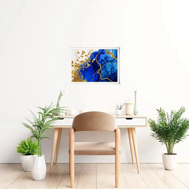 Persian Blue Art Print Persian Blue Art Print wall art product CARACOLLA / Shutterstock