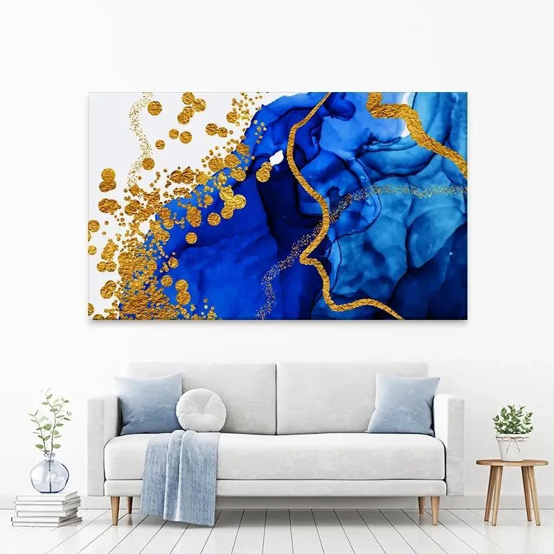 Persian Blue Canvas Print Persian Blue Canvas Print wall art product CARACOLLA / Shutterstock