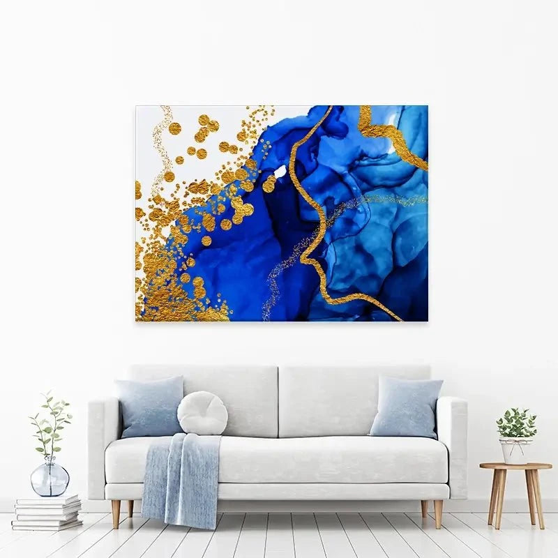 Persian Blue Canvas Print Persian Blue Canvas Print wall art product CARACOLLA / Shutterstock