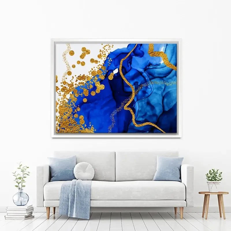 Persian Blue Canvas Print Persian Blue Canvas Print wall art product CARACOLLA / Shutterstock