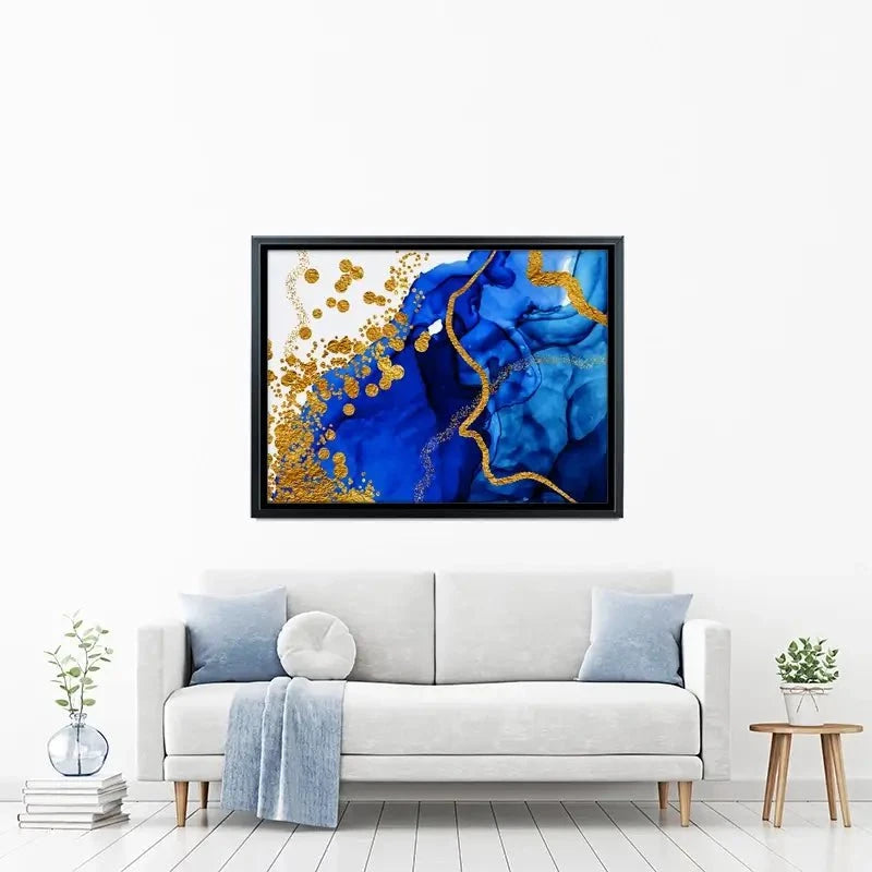 Persian Blue Canvas Print Persian Blue Canvas Print wall art product CARACOLLA / Shutterstock