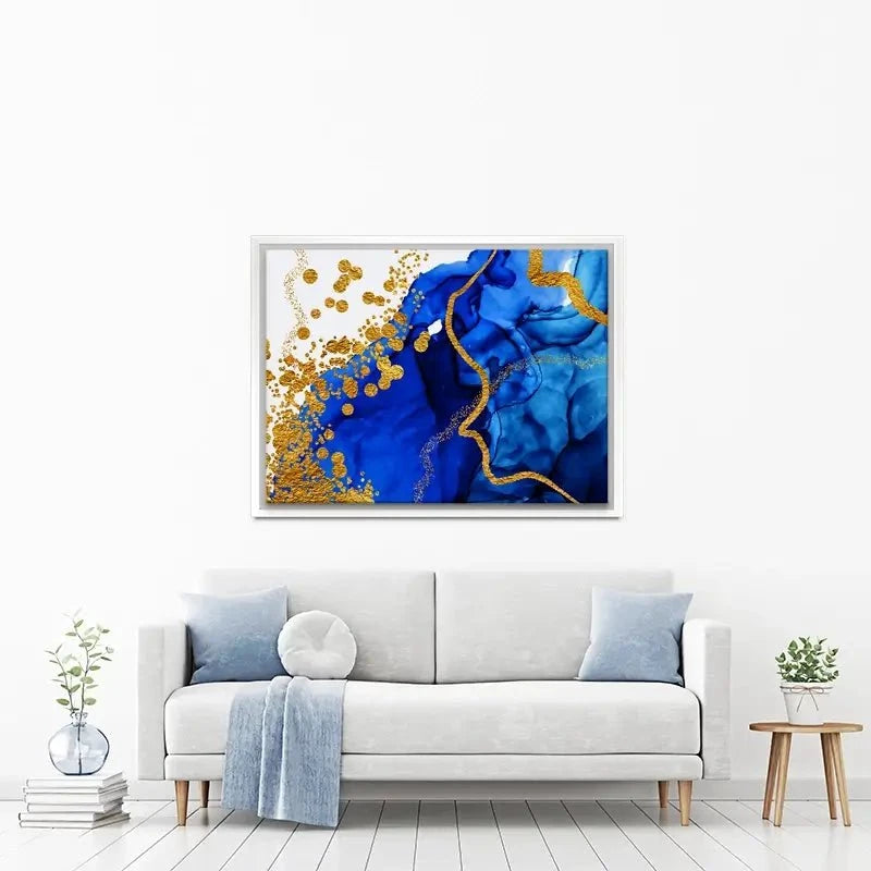 Persian Blue Canvas Print Persian Blue Canvas Print wall art product CARACOLLA / Shutterstock
