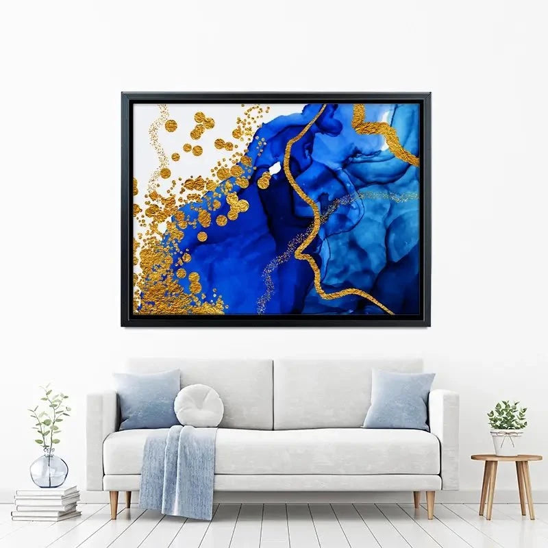 Persian Blue Canvas Print Persian Blue Canvas Print wall art product CARACOLLA / Shutterstock