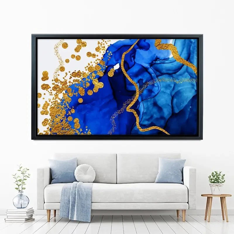 Persian Blue Canvas Print Persian Blue Canvas Print wall art product CARACOLLA / Shutterstock
