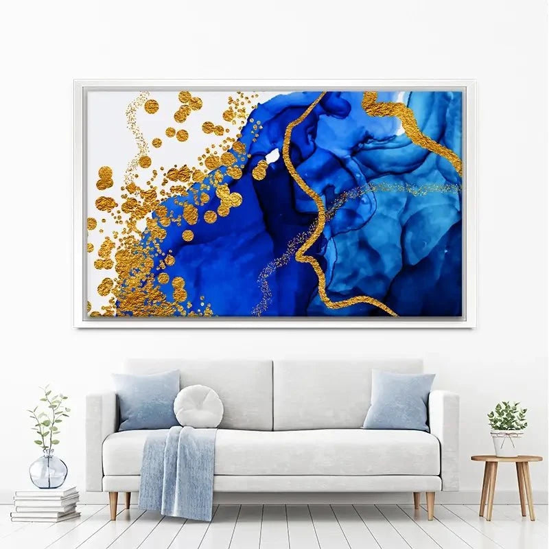 Persian Blue Canvas Print Persian Blue Canvas Print wall art product CARACOLLA / Shutterstock