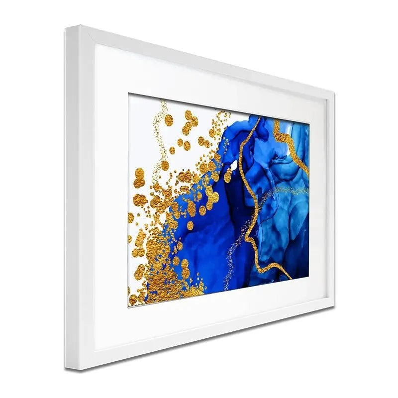 Persian Blue Framed Art Print Persian Blue Framed Art Print wall art product CARACOLLA / Shutterstock