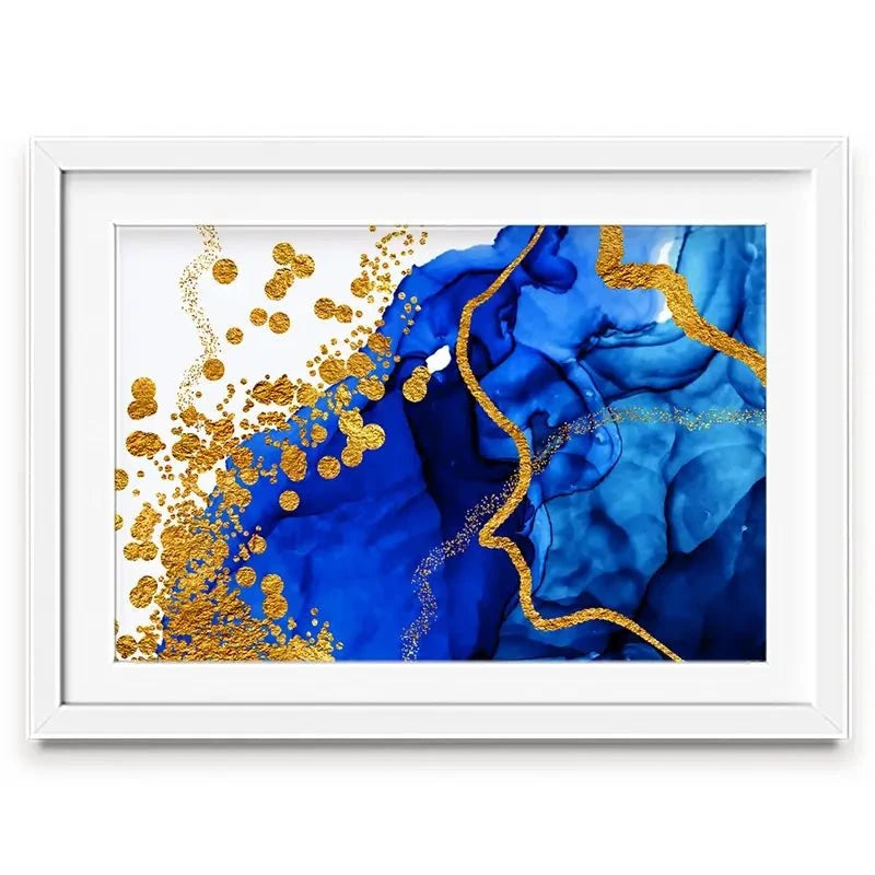 Persian Blue Framed Art Print Persian Blue Framed Art Print wall art product CARACOLLA / Shutterstock