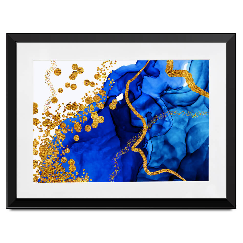 Persian Blue Framed Art Print Persian Blue Framed Art Print wall art product CARACOLLA / Shutterstock
