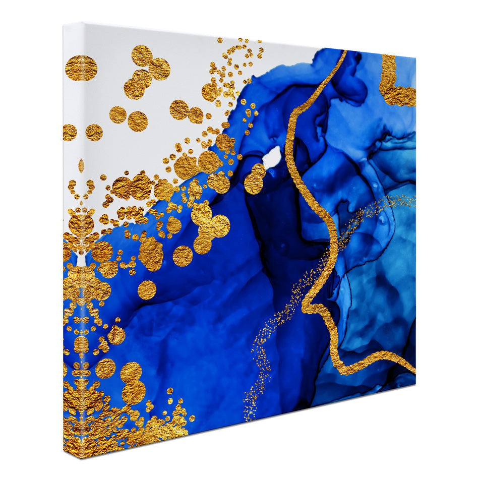 Persian Blue Square Canvas Print Persian Blue Square Canvas Print wall art product CARACOLLA / Shutterstock