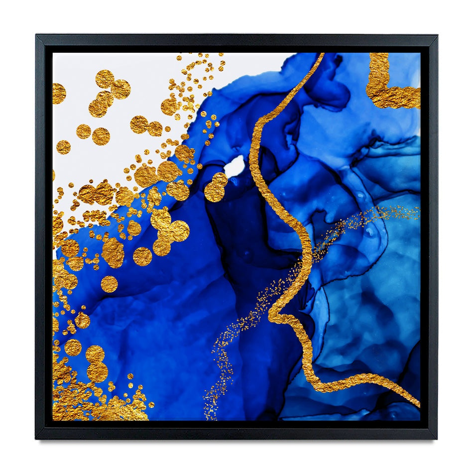 Persian Blue Square Canvas Print Persian Blue Square Canvas Print wall art product CARACOLLA / Shutterstock