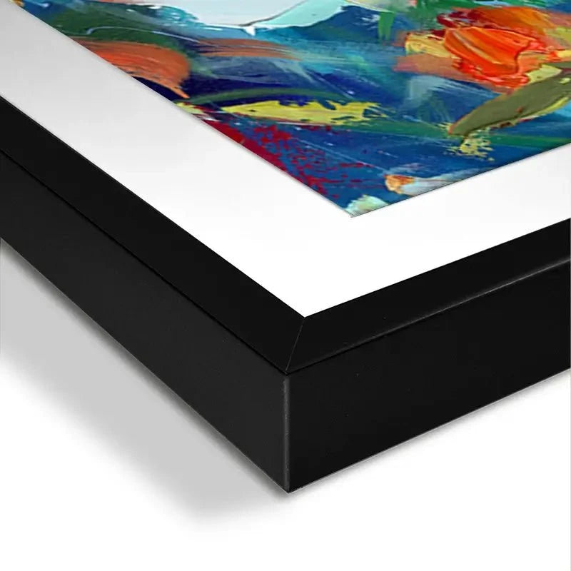 Petals Framed Art Print Petals Framed Art Print wall art product Estelle Grengs - Independent