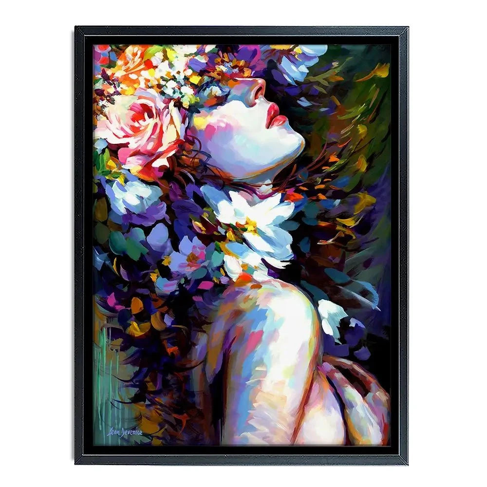Petals Of Passion Canvas Print Petals Of Passion Canvas Print wall art product Leon Devenice
