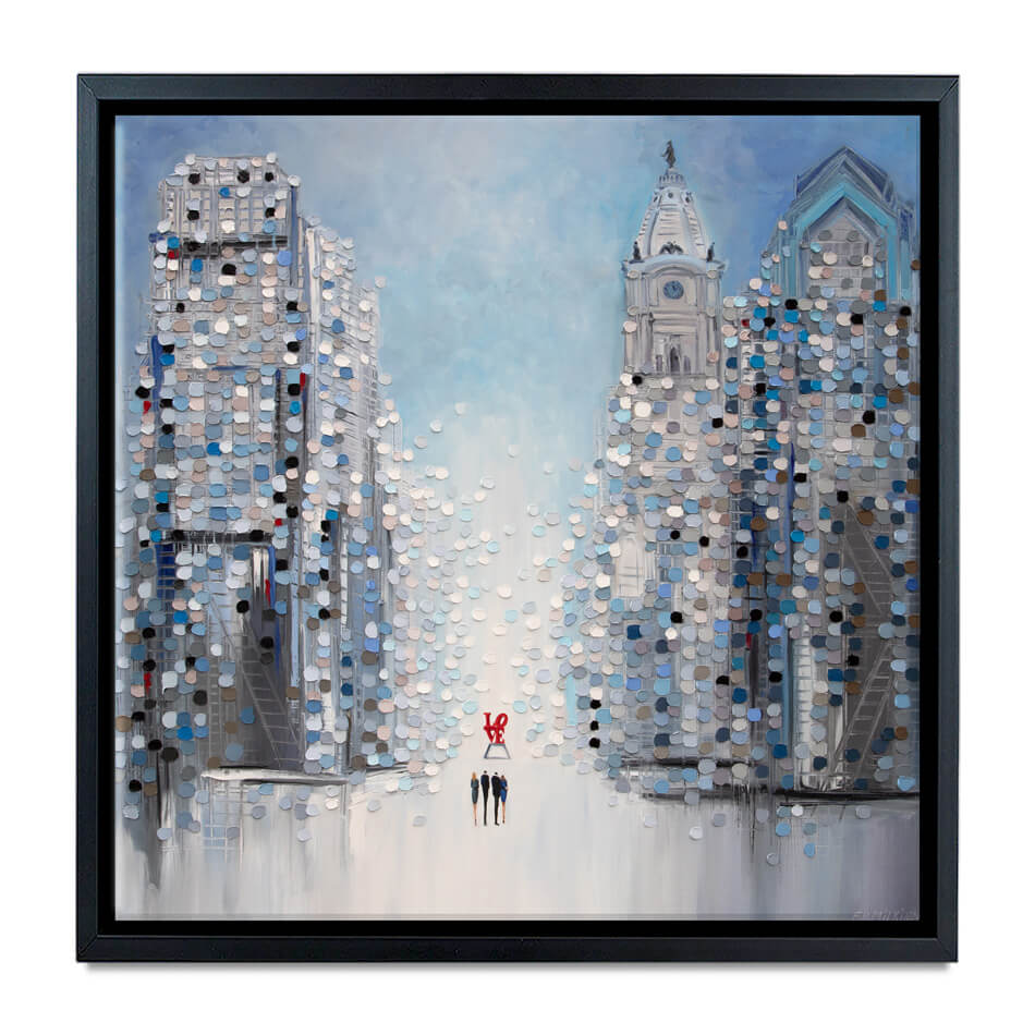 Philadelphia Canvas Print Philadelphia Canvas Print wall art product Ekaterina Ermilkina
