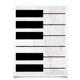 Piano Art Print Piano Art Print wall art product Sarah Manovski