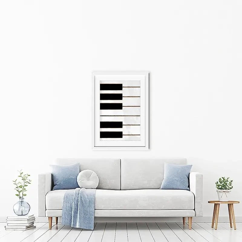 Piano Framed Art Print Piano Framed Art Print wall art product Sarah Manovski