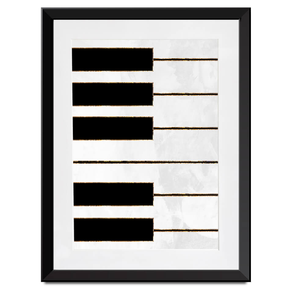 Piano Framed Art Print Piano Framed Art Print wall art product Sarah Manovski