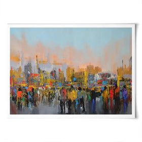 Piazza Art Print Piazza Art Print wall art product Maria Moretti