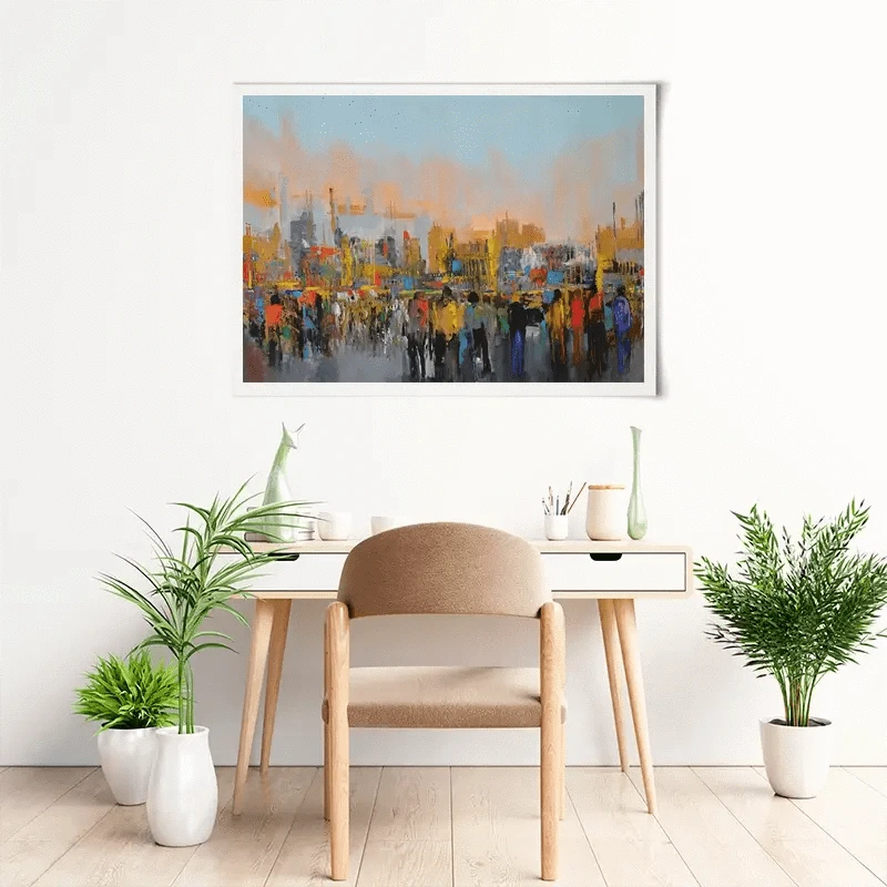 Piazza Art Print Piazza Art Print wall art product Maria Moretti