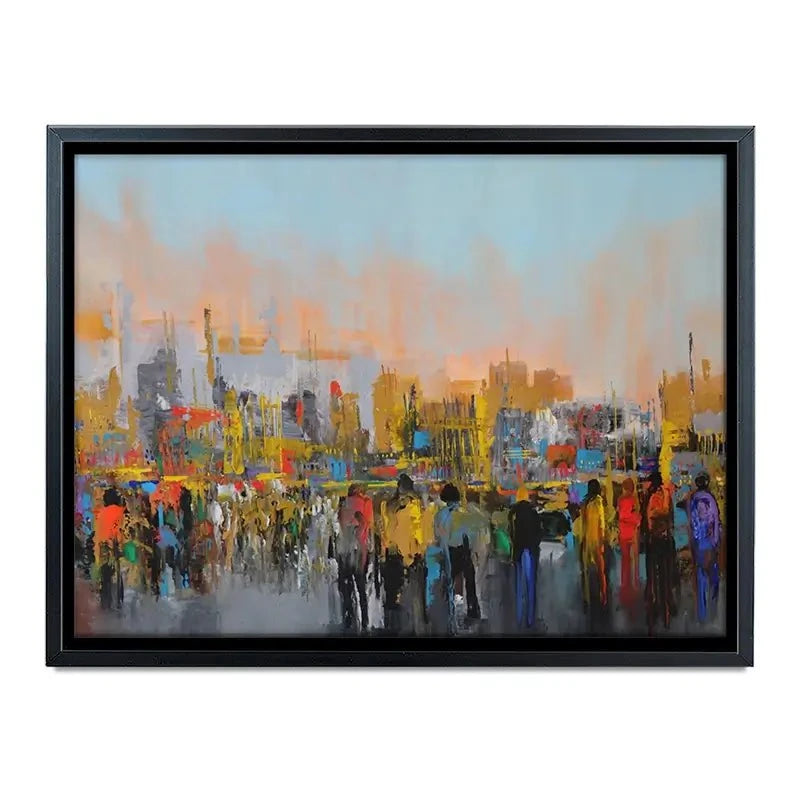 Piazza Canvas Print Piazza Canvas Print wall art product Maria Moretti