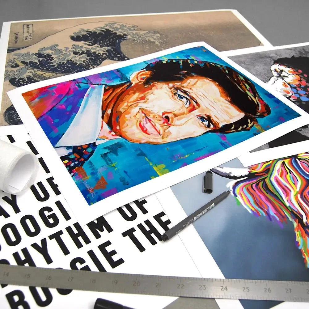 Pierce Brosnan Art Print Pierce Brosnan Art Print wall art product Juliet Stockton