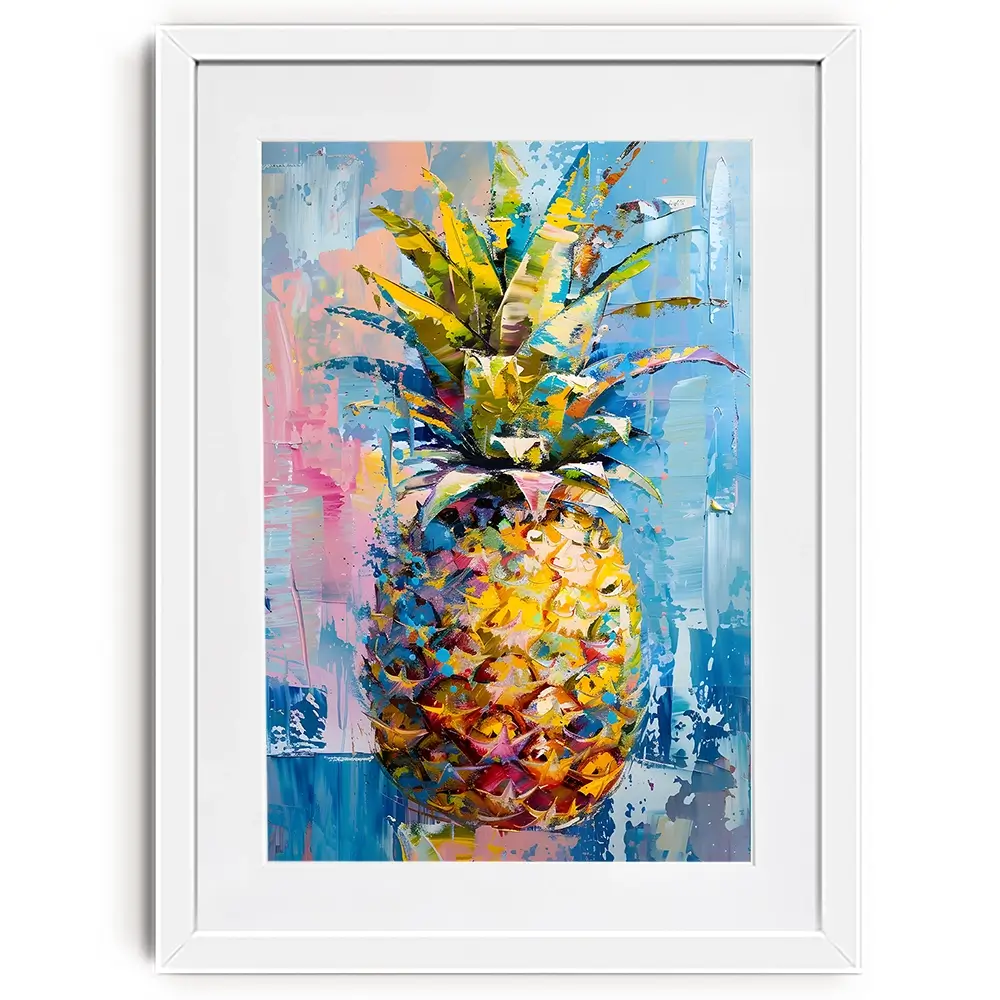 Pineapple Passion Framed Art Print Pineapple Passion Framed Art Print wall art product Art Print Shop