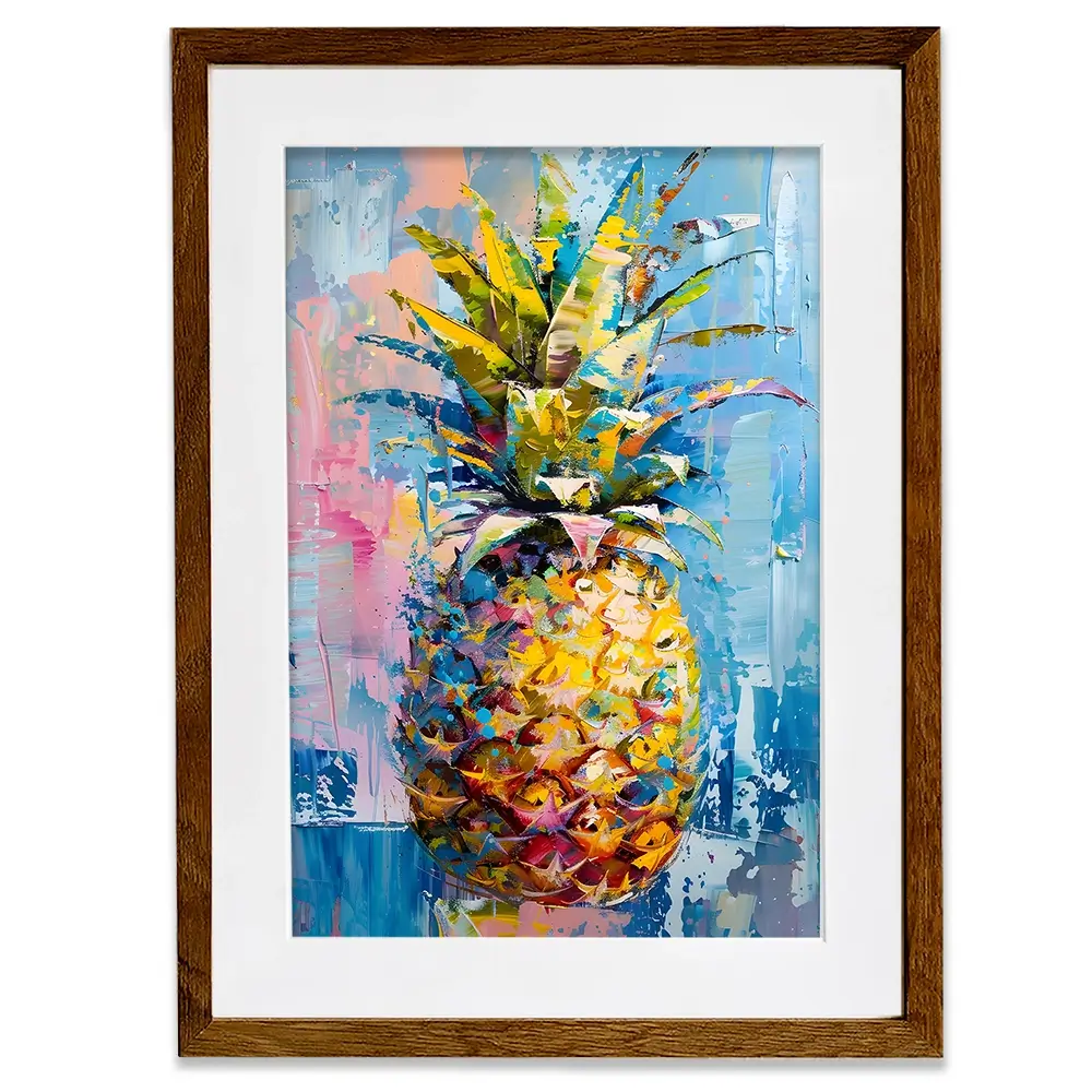 Pineapple Passion Framed Art Print Pineapple Passion Framed Art Print wall art product Art Print Shop