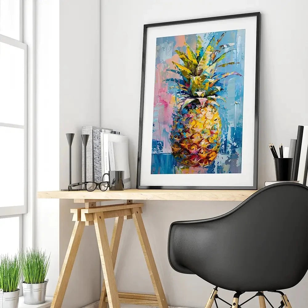 Pineapple Passion Framed Art Print Pineapple Passion Framed Art Print wall art product Art Print Shop