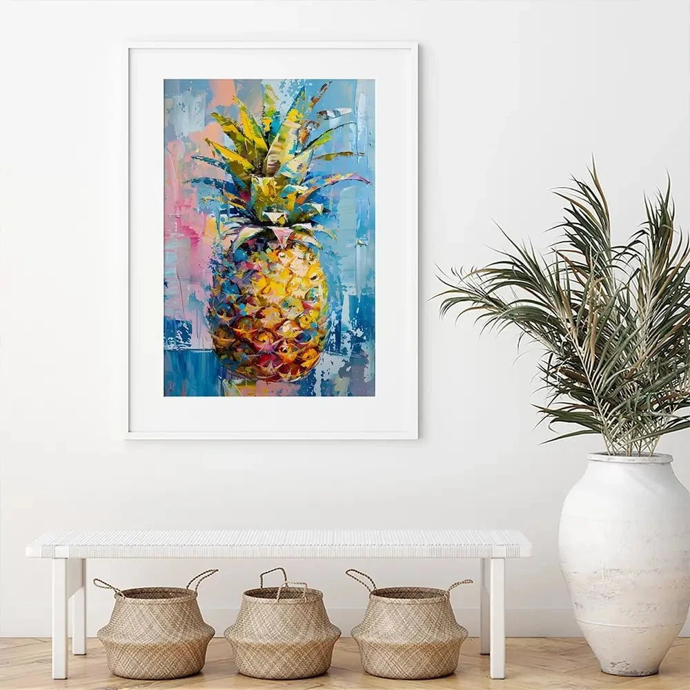 Pineapple Passion Framed Art Print Pineapple Passion Framed Art Print wall art product Art Print Shop