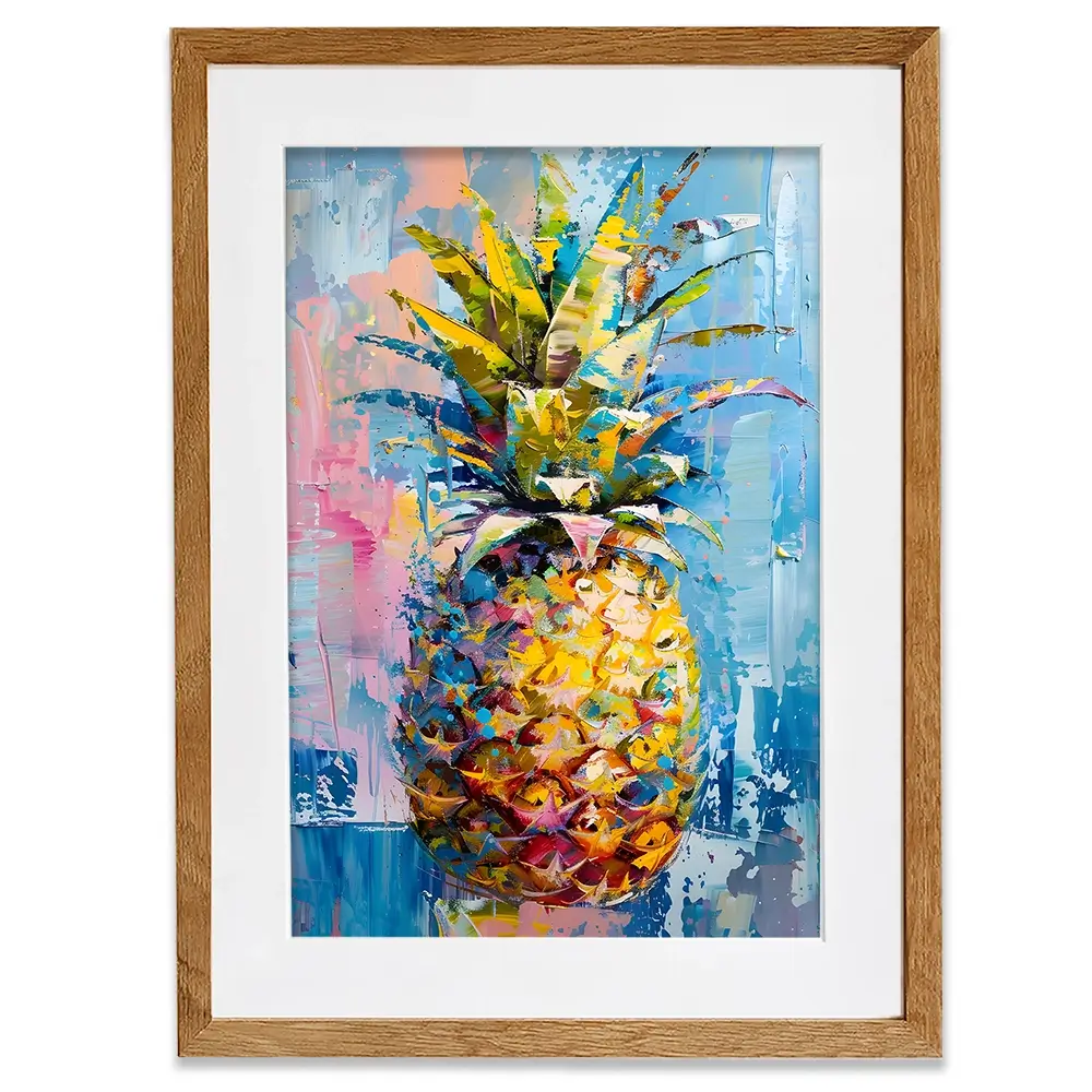 Pineapple Passion Framed Art Print Pineapple Passion Framed Art Print wall art product Art Print Shop