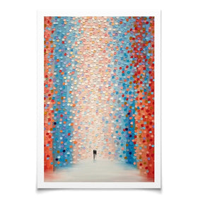 Pink Day Art Print Pink Day Art Print wall art product Ekaterina Ermilkina