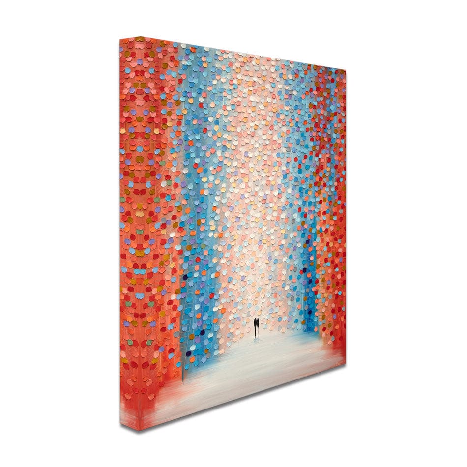 Pink Day Canvas Print wall art product Ekaterina Ermilkina / Independent