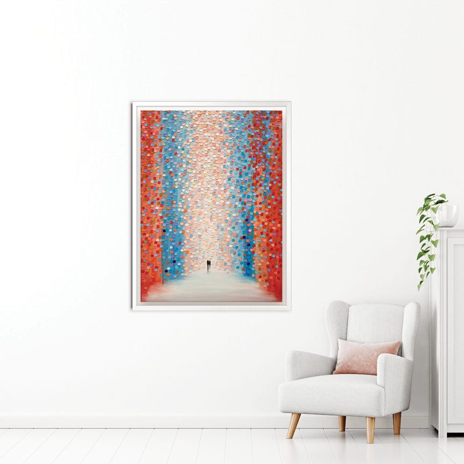 Pink Day Canvas Print wall art product Ekaterina Ermilkina / Independent