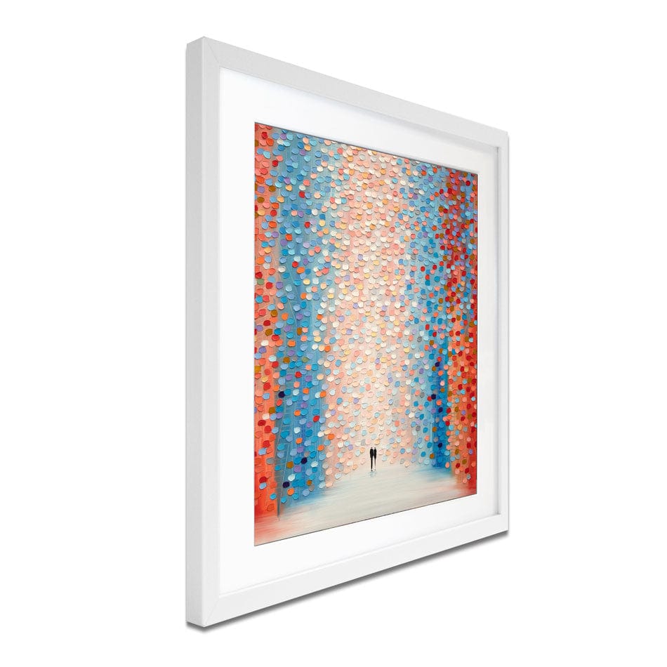 Pink Day Framed Art Print wall art product Ekaterina Ermilkina / Independent
