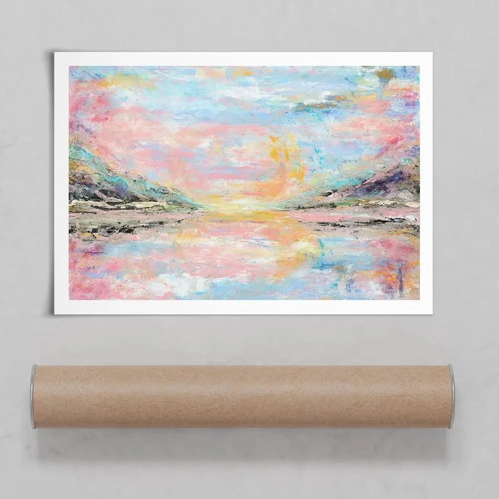 Pink Haze Art Print Pink Haze Art Print wall art product Larisa Lavrova / Shutterstock